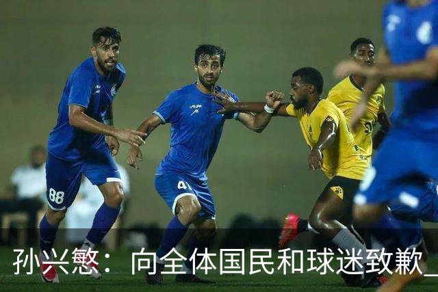 孙兴慜：向全体国民和球迷致歉 恳请少些过度批评伤害
